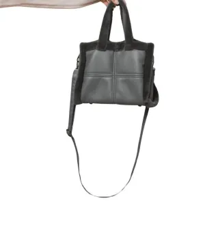 Women's Jasha Small Shopper Graphite In Black