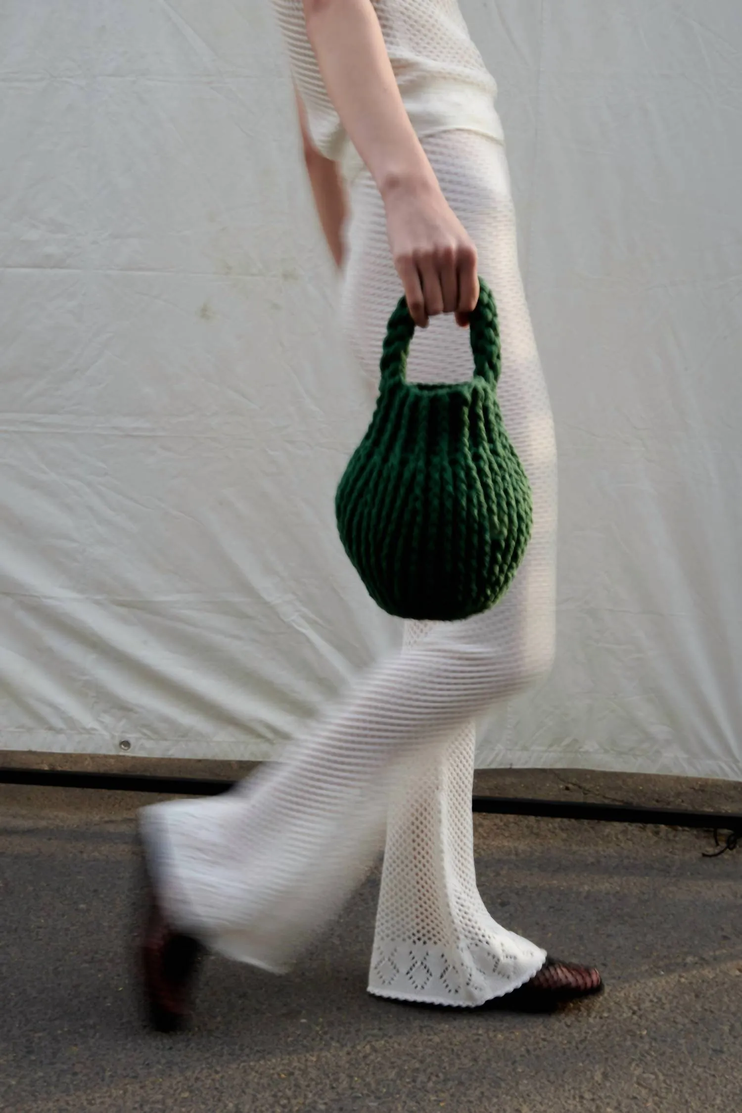 Women's Mini Cupis Bag In Green