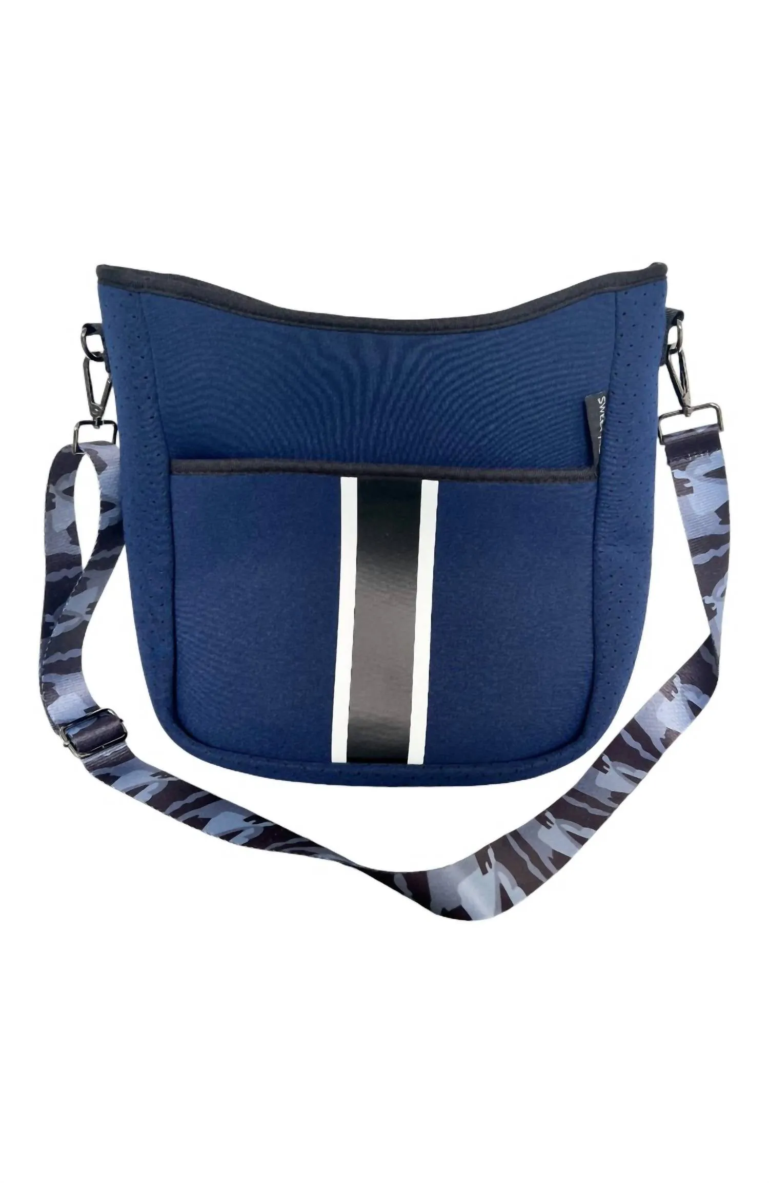 Women's Neoprene Crossbody Bag In Navy