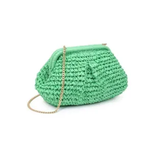 Women's Sage Clutch In Green