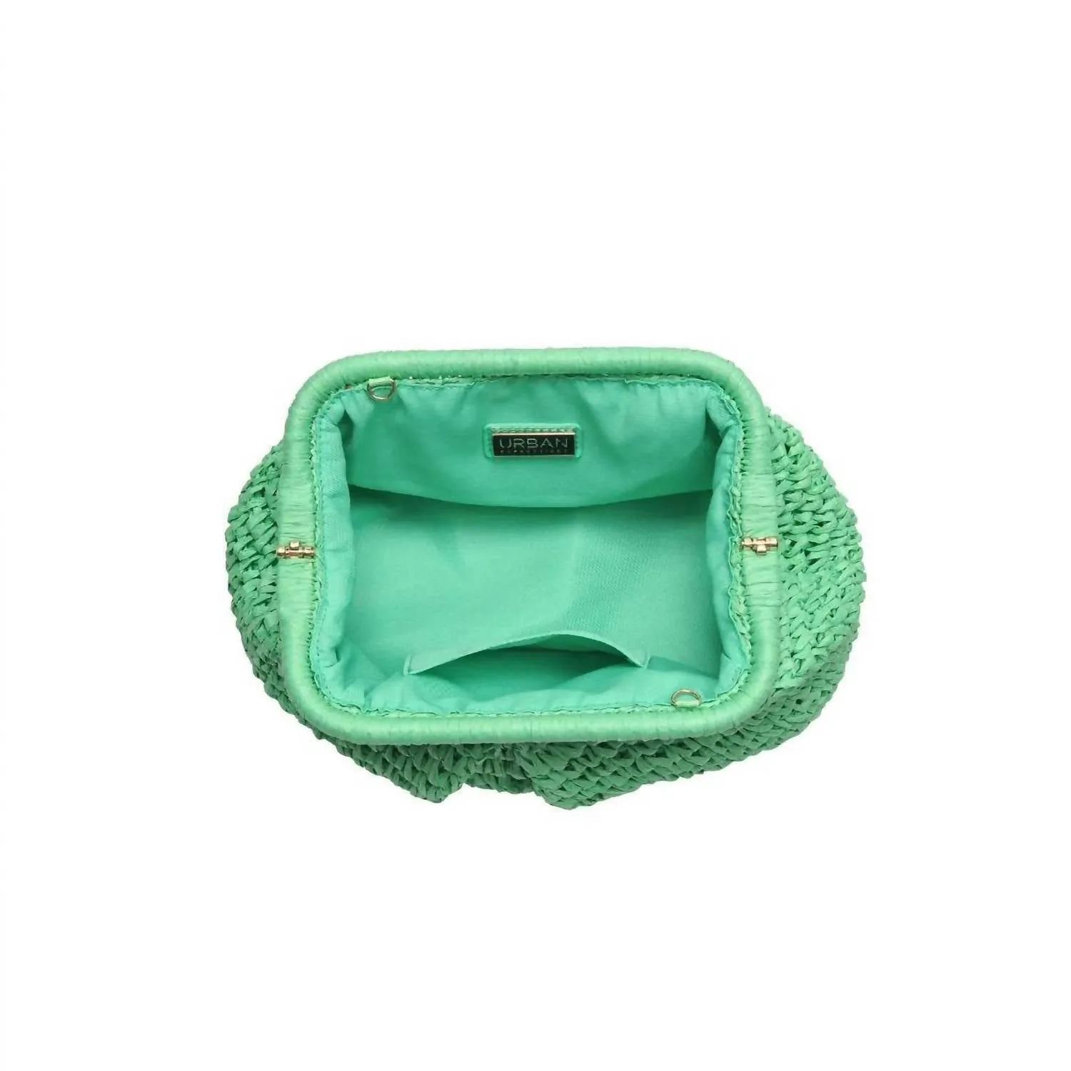 Women's Sage Clutch In Green