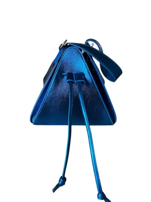 Women's Triangle Purse In Blue