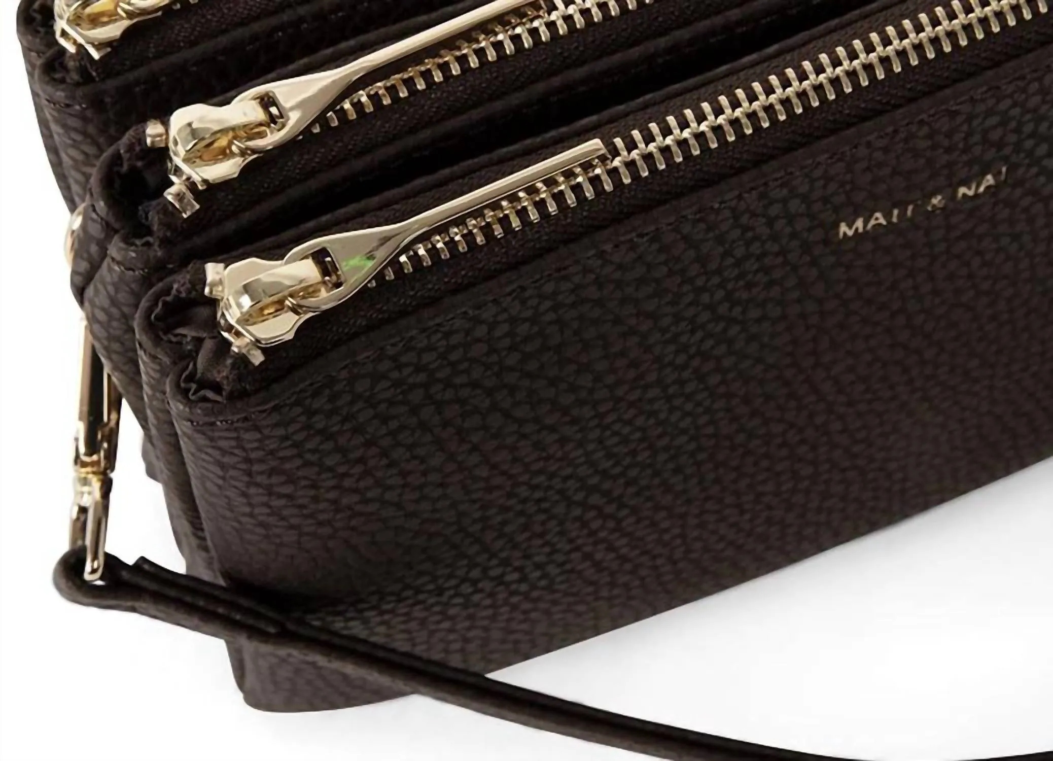 Women's Triplet Vegan Crossbody Bag In Truffle