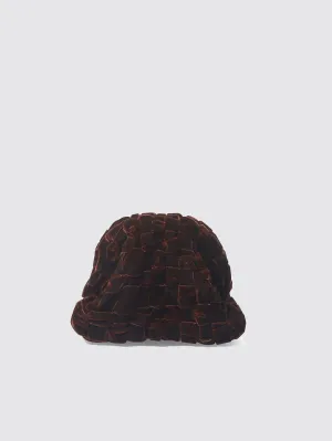 Women's Velvet Mini Game Bag In Brown