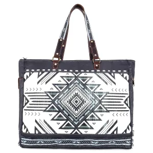 Women's Weekender Bag In Black/white