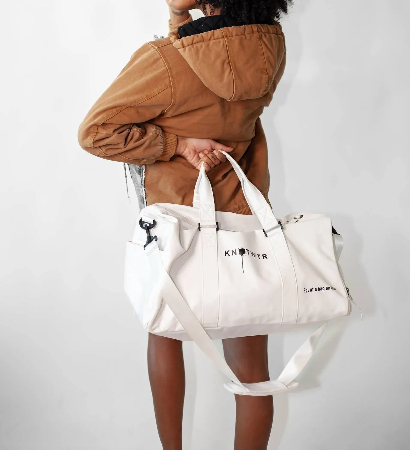 Women's Weekender Duffle Bag In Snowflake
