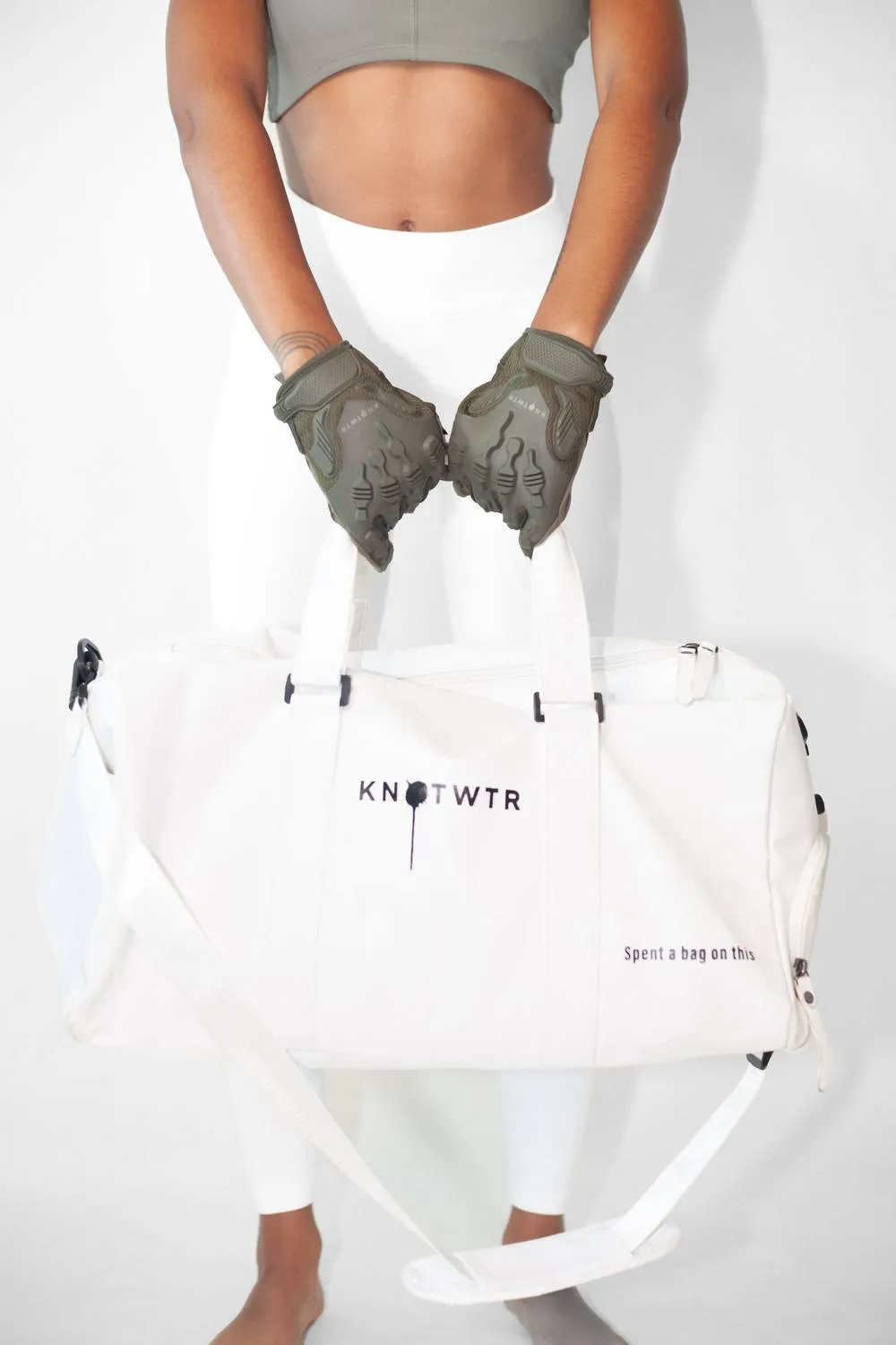 Women's Weekender Duffle Bag In Snowflake