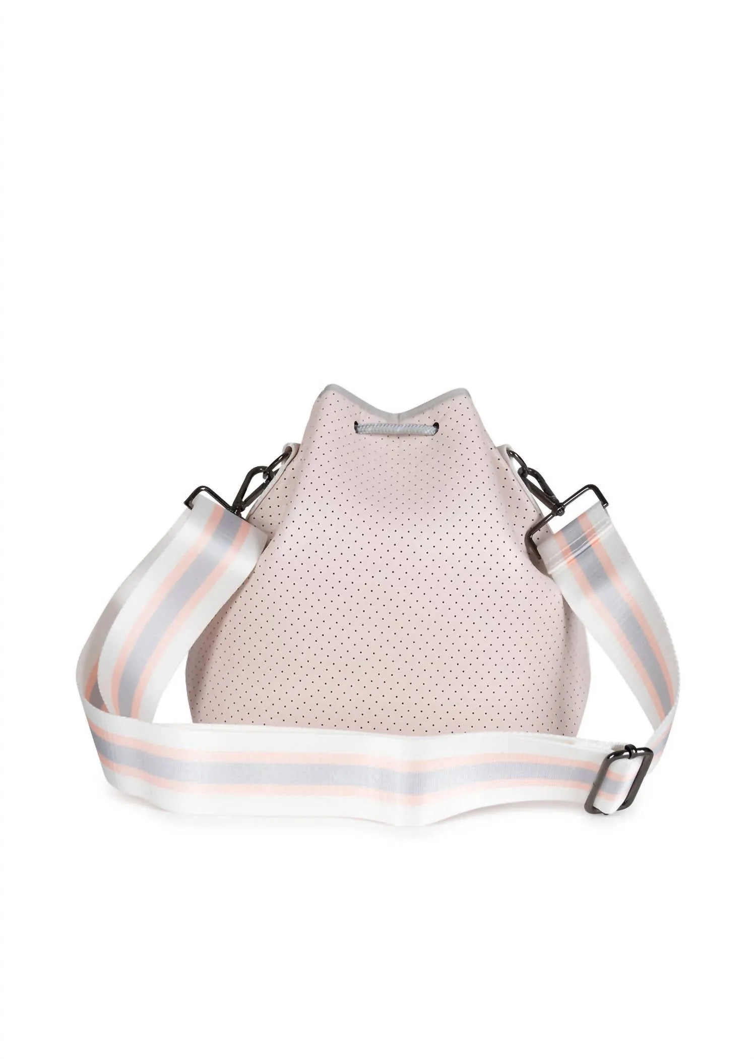 Women's Zoe Neoprene Bucket Bag In Shell