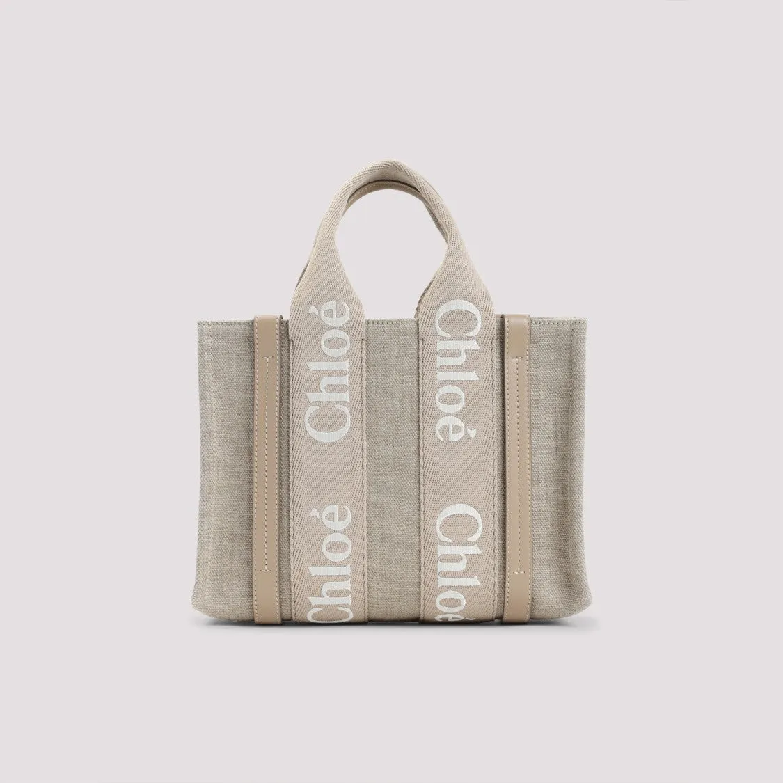 Woody Boyish Brown Linen Bag