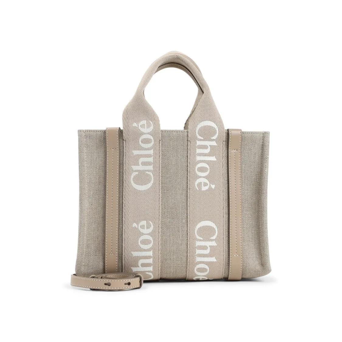 Woody Boyish Brown Linen Bag