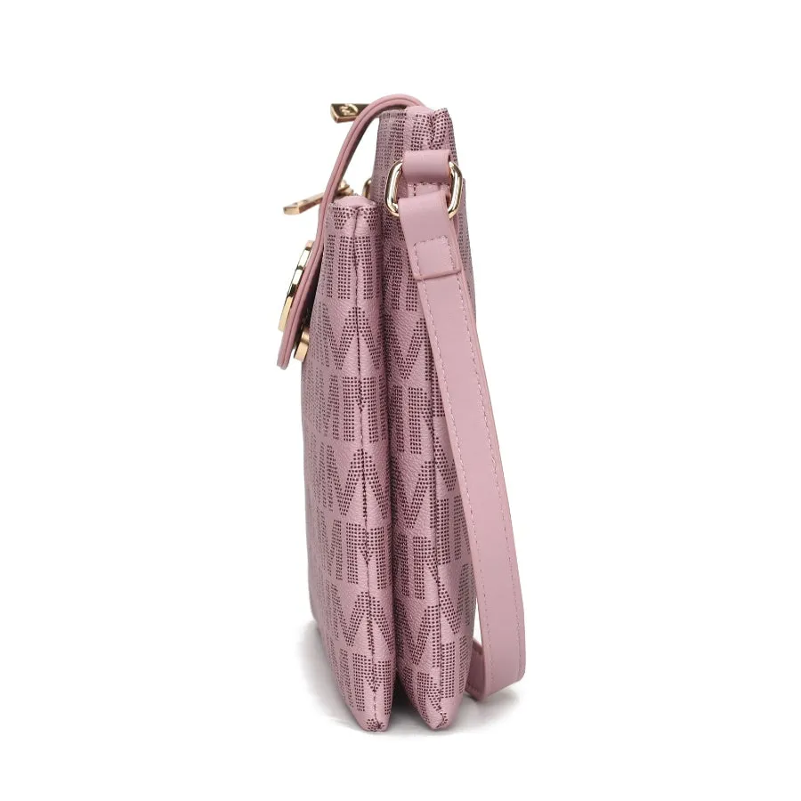 Wrigley M Signature Crossbody Handbag