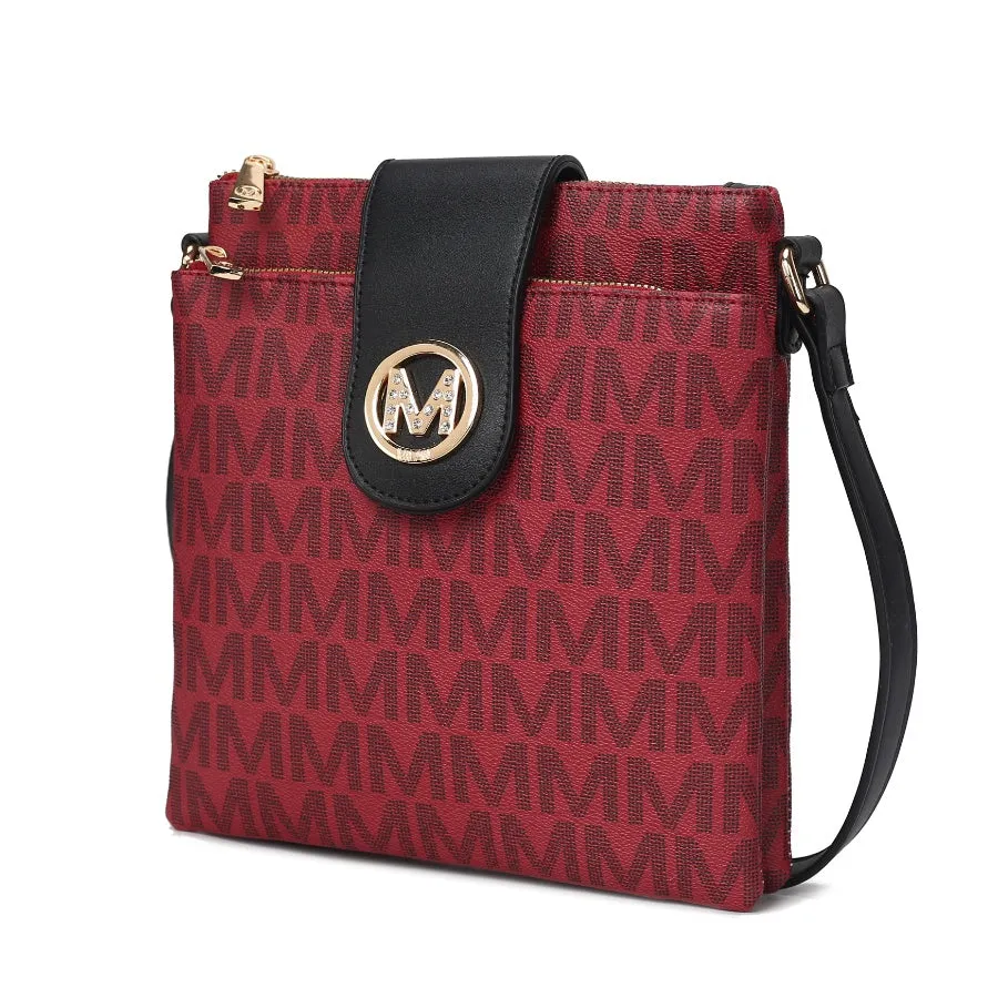 Wrigley M Signature Crossbody Handbag