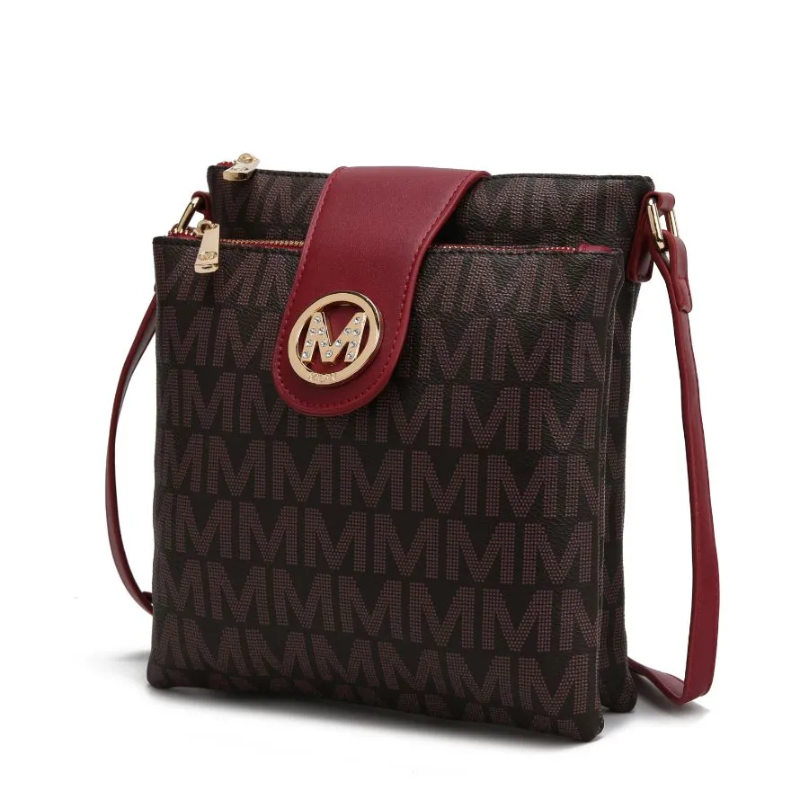 Wrigley M Signature Crossbody Handbag