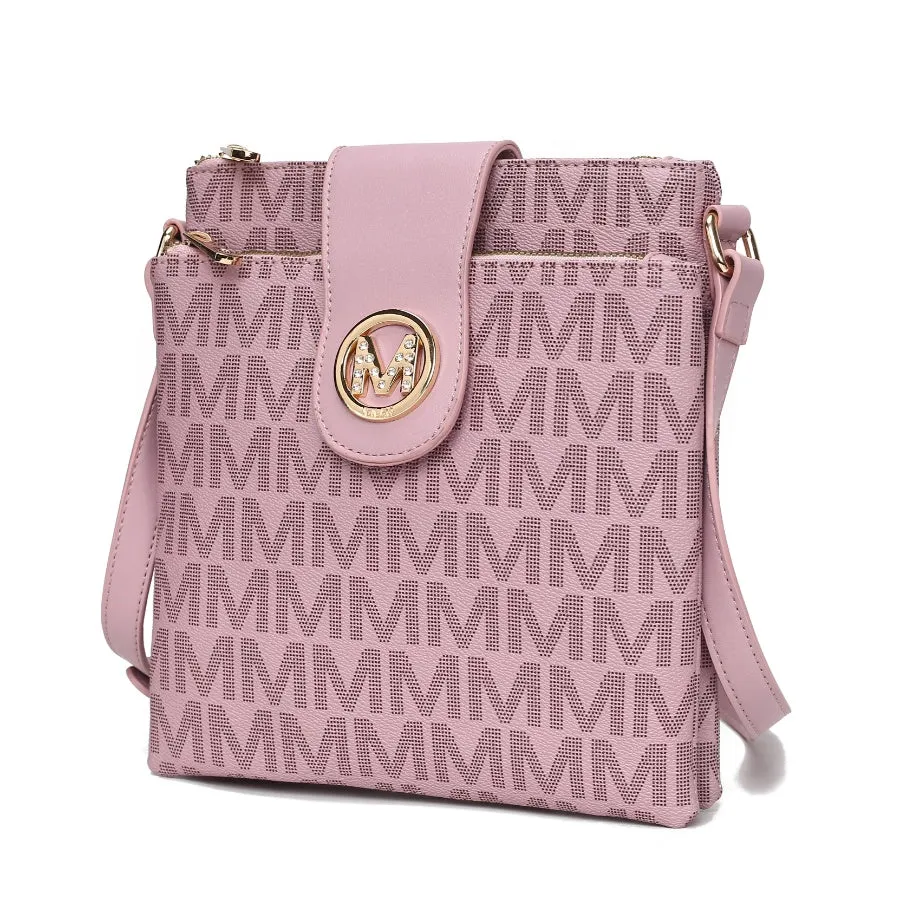 Wrigley M Signature Crossbody Handbag