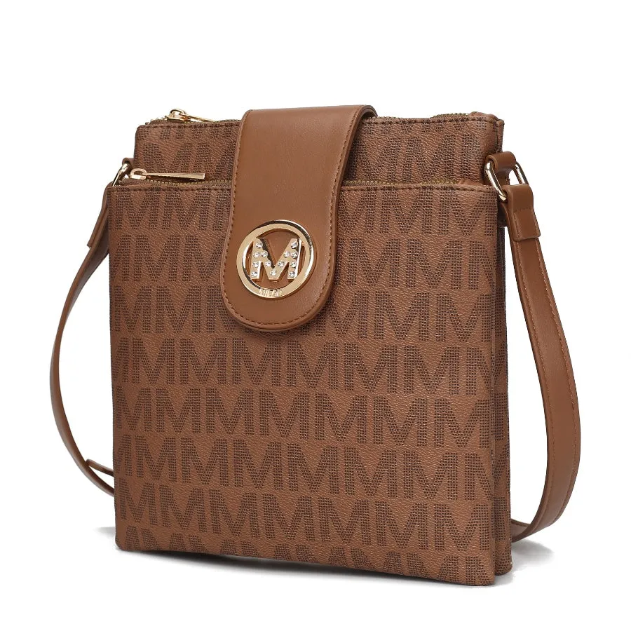 Wrigley M Signature Crossbody Handbag