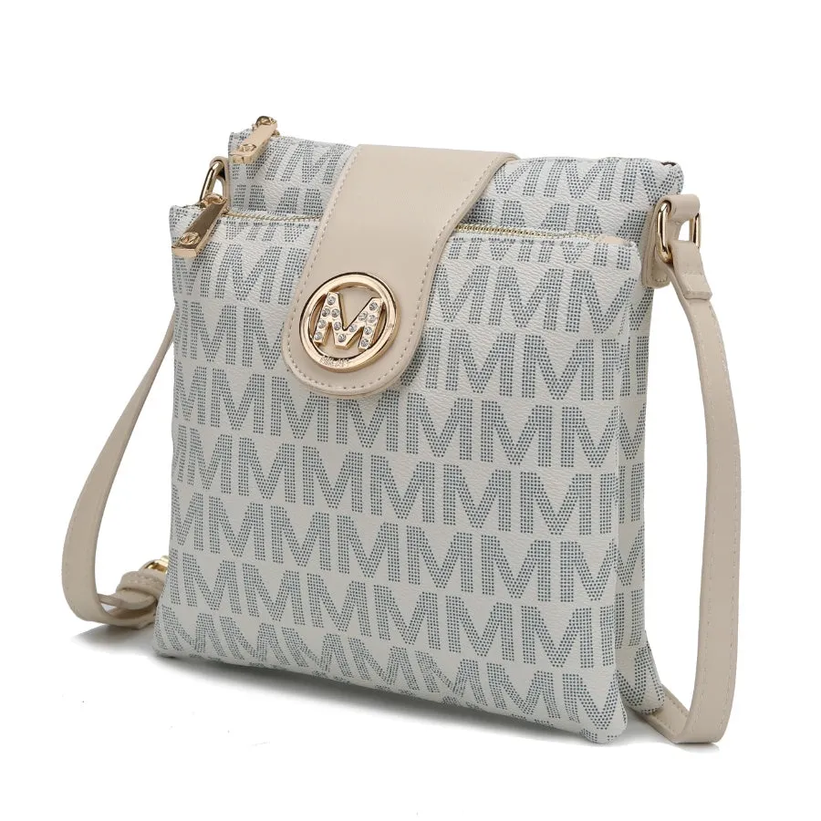 Wrigley M Signature Crossbody Handbag