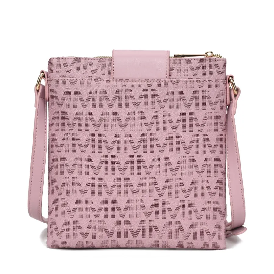 Wrigley M Signature Crossbody Handbag