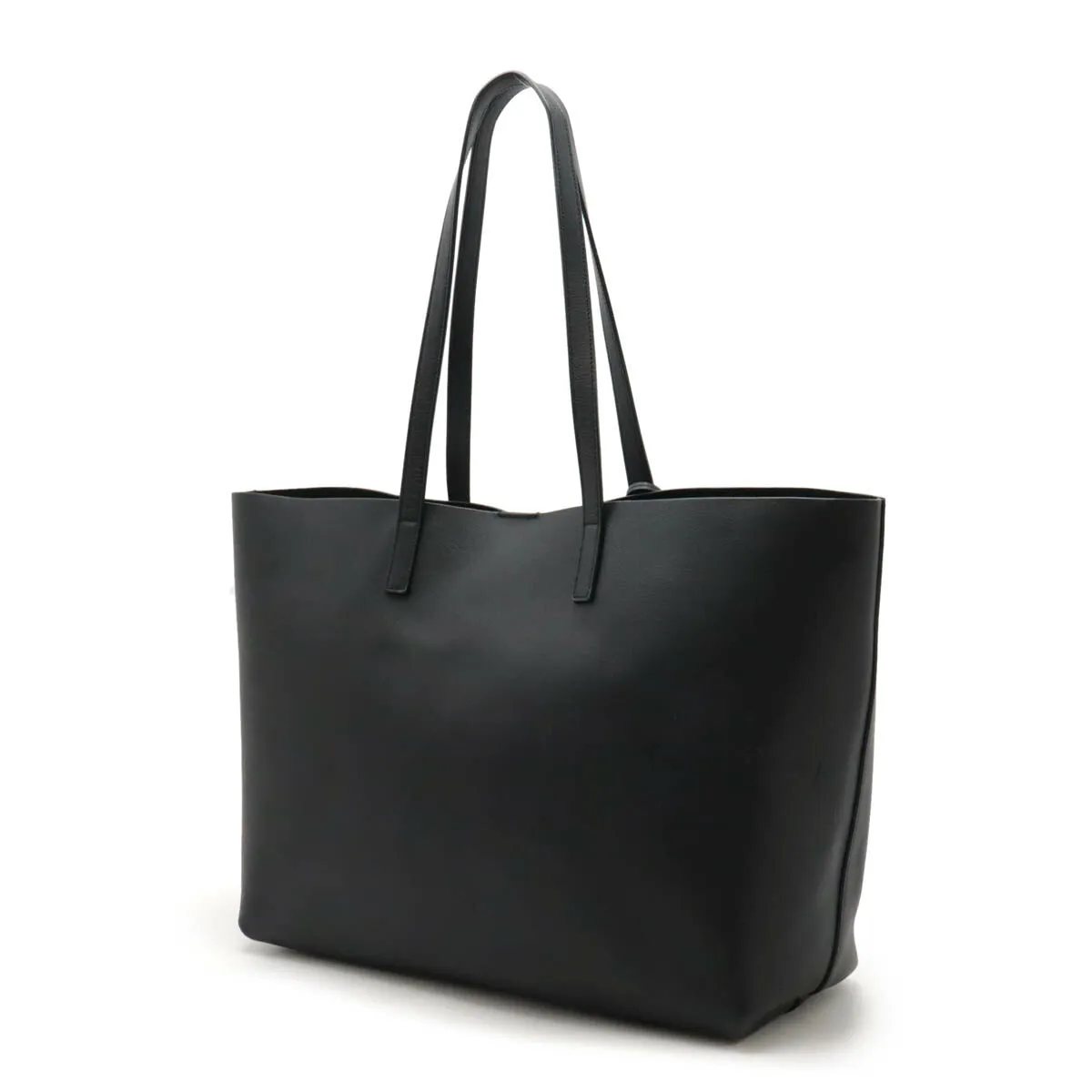 Yves Saint Laurent Leather Tote Bag Black