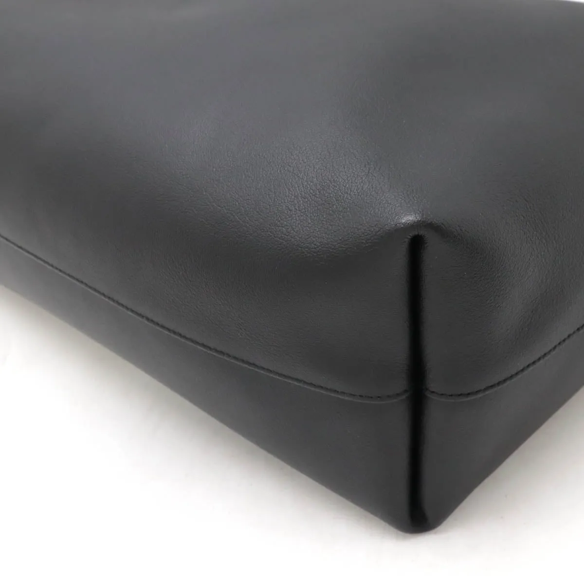 Yves Saint Laurent Leather Tote Bag Black