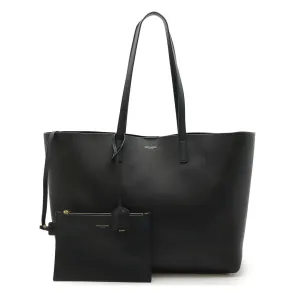 Yves Saint Laurent Leather Tote Bag Black
