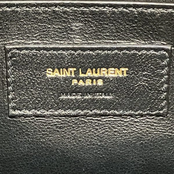 Yves Saint Laurent Baby Duffle Rock Leather Handbag