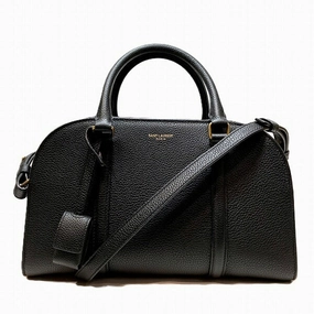 Yves Saint Laurent Baby Duffle Rock Leather Handbag