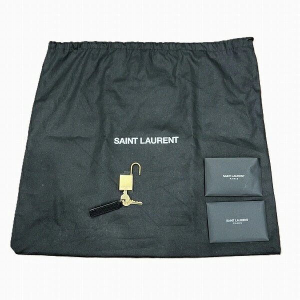 Yves Saint Laurent Baby Duffle Rock Leather Handbag