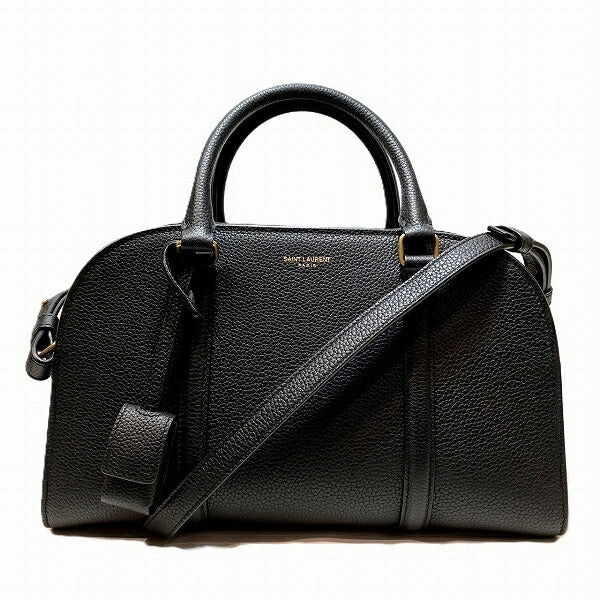 Yves Saint Laurent Baby Duffle Rock Leather Handbag