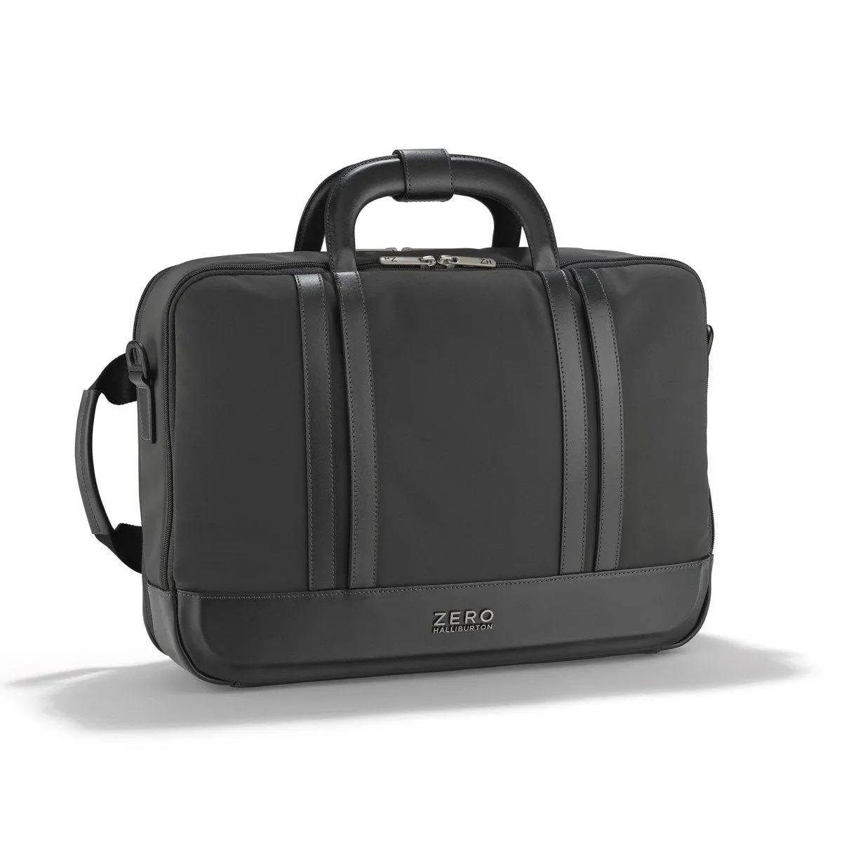 ZERO Halliburton The Journal Nylon Checkpoint Friendly Lightweight Briefcase