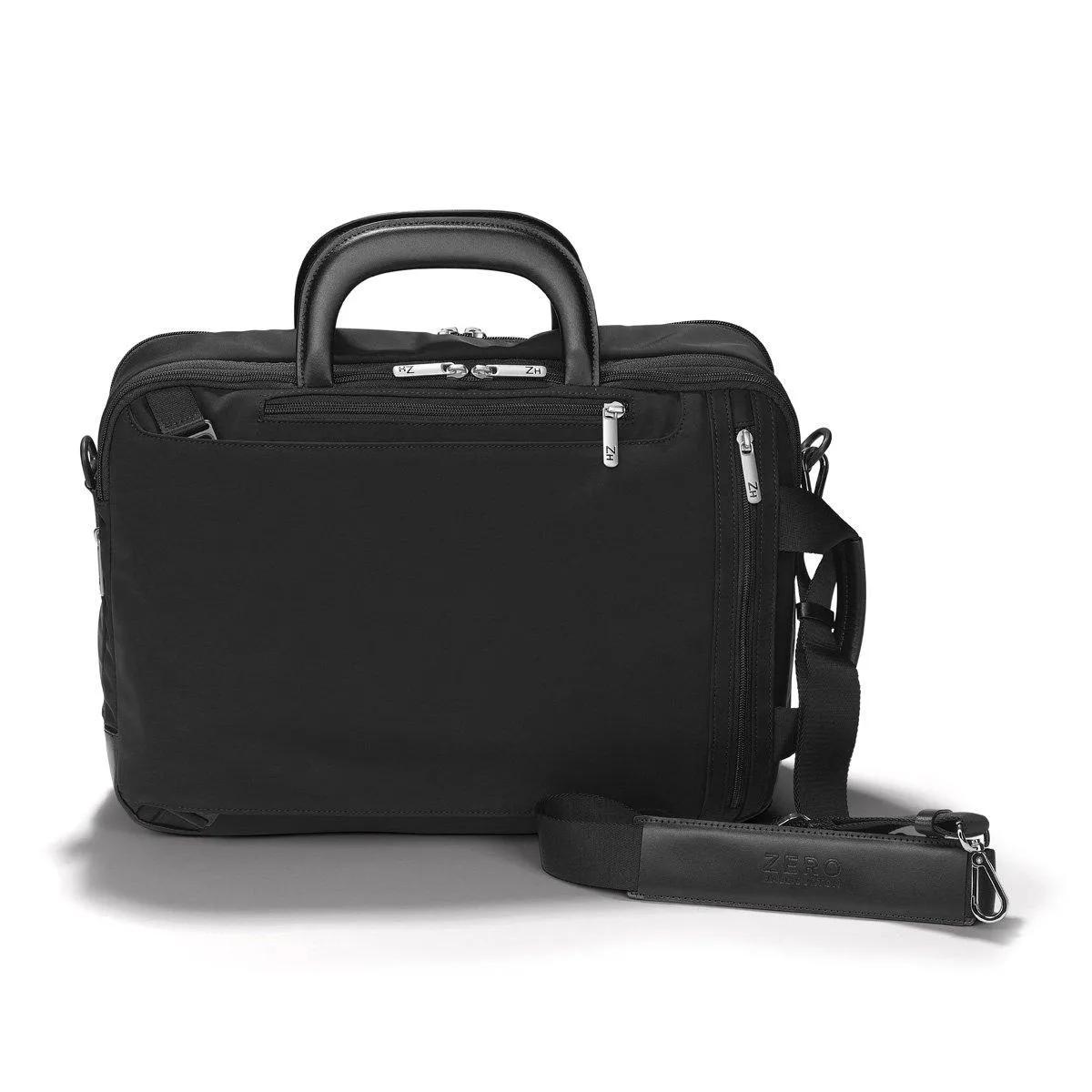 ZERO Halliburton The Journal Nylon Checkpoint Friendly Lightweight Briefcase