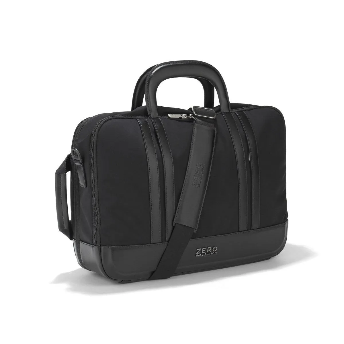 ZERO Halliburton The Journal Nylon Checkpoint Friendly Lightweight Briefcase