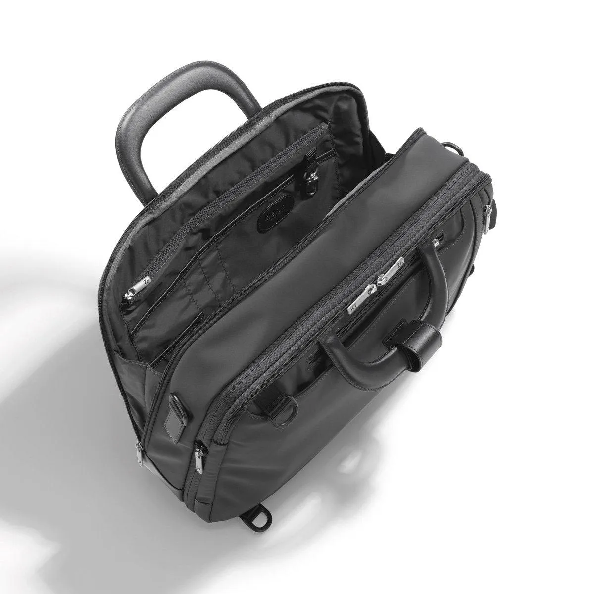 ZERO Halliburton The Journal Nylon Checkpoint Friendly Lightweight Briefcase