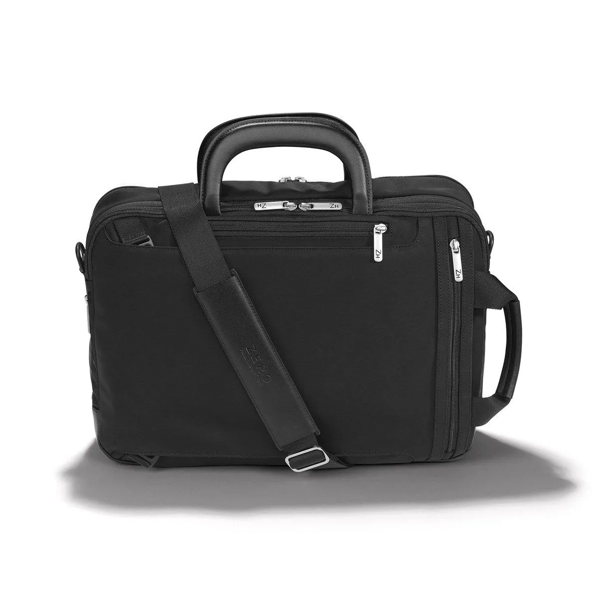 ZERO Halliburton The Journal Nylon Checkpoint Friendly Lightweight Briefcase