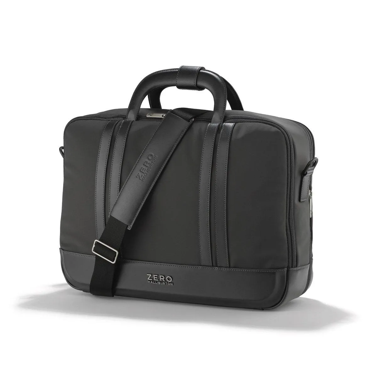 ZERO Halliburton The Journal Nylon Checkpoint Friendly Lightweight Briefcase